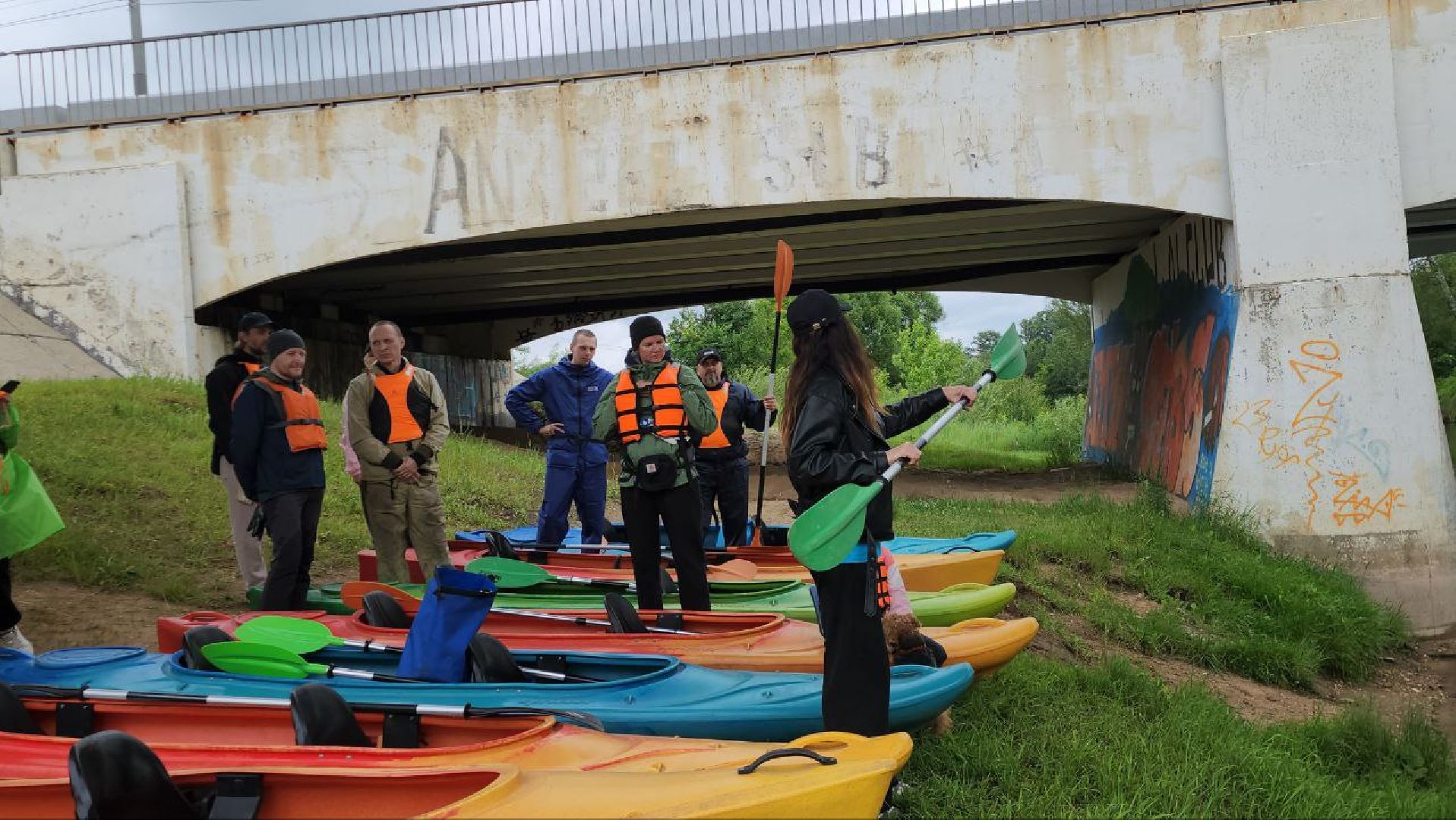 Истра, Каяки , сплав на каяках,