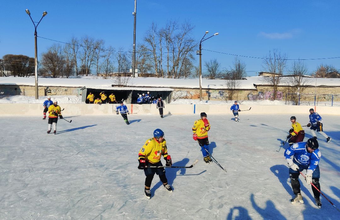 Красноармейск, хоккей, клуб Вихрь, спорт, товарищеский турнир
