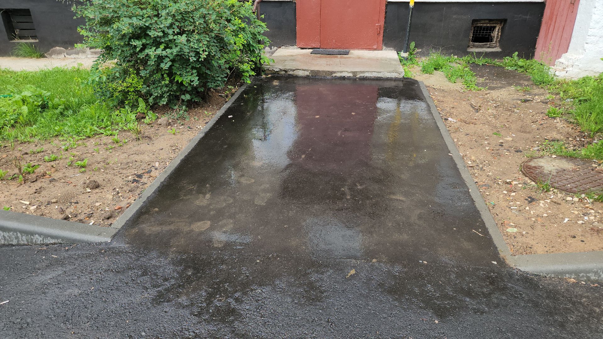 кашира, благоустройство, ожерелье, дворы, комплексное благоустройство двора, программа губернатора, асфальт, бордюры, парковка,