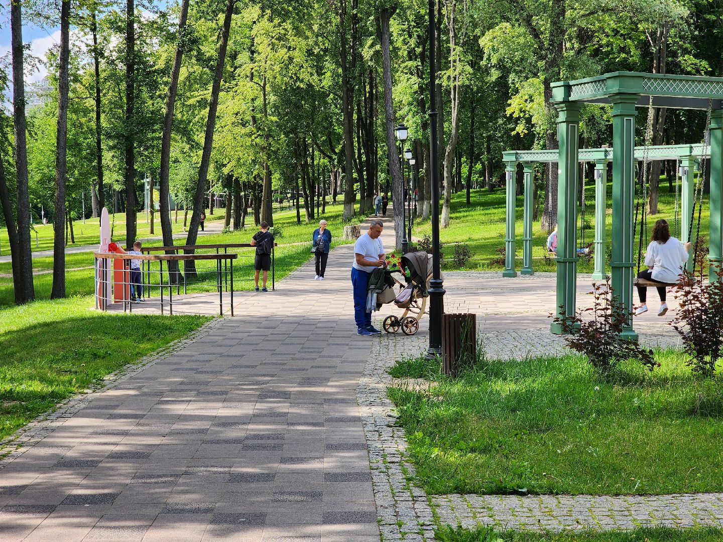 раменское, туризм, парки, новая фотозона в раменском городском парке ,