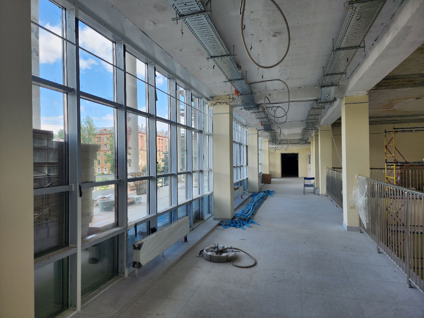 королёв, капитальный ремонт школы, детская школа искусств, вертикалки,