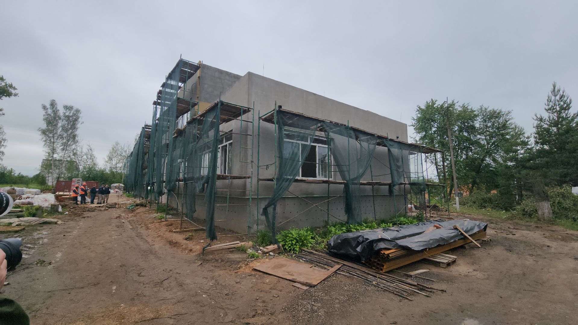 серпухов, деревня васильевское, детский сад василек, капитальный ремонт детского сада,