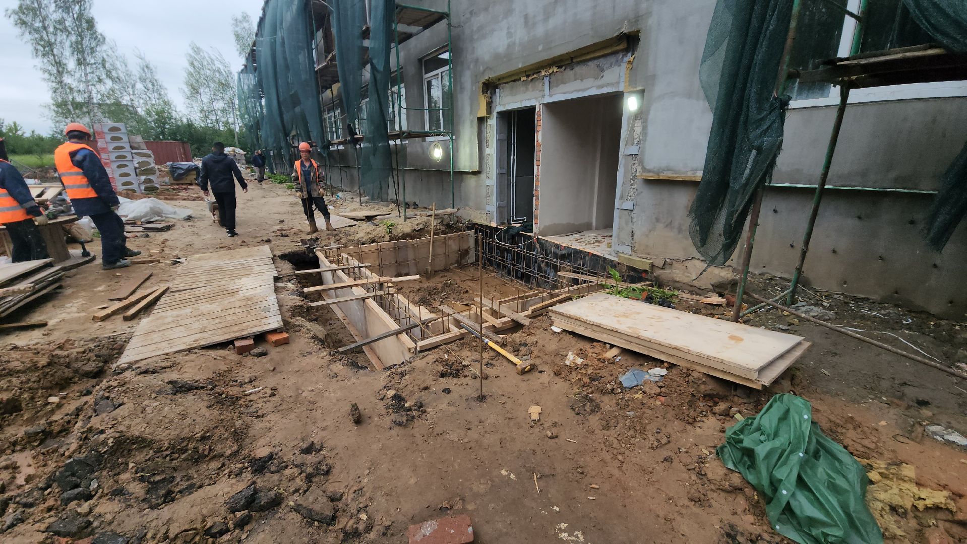 серпухов, деревня васильевское, детский сад василек, капитальный ремонт детского сада,