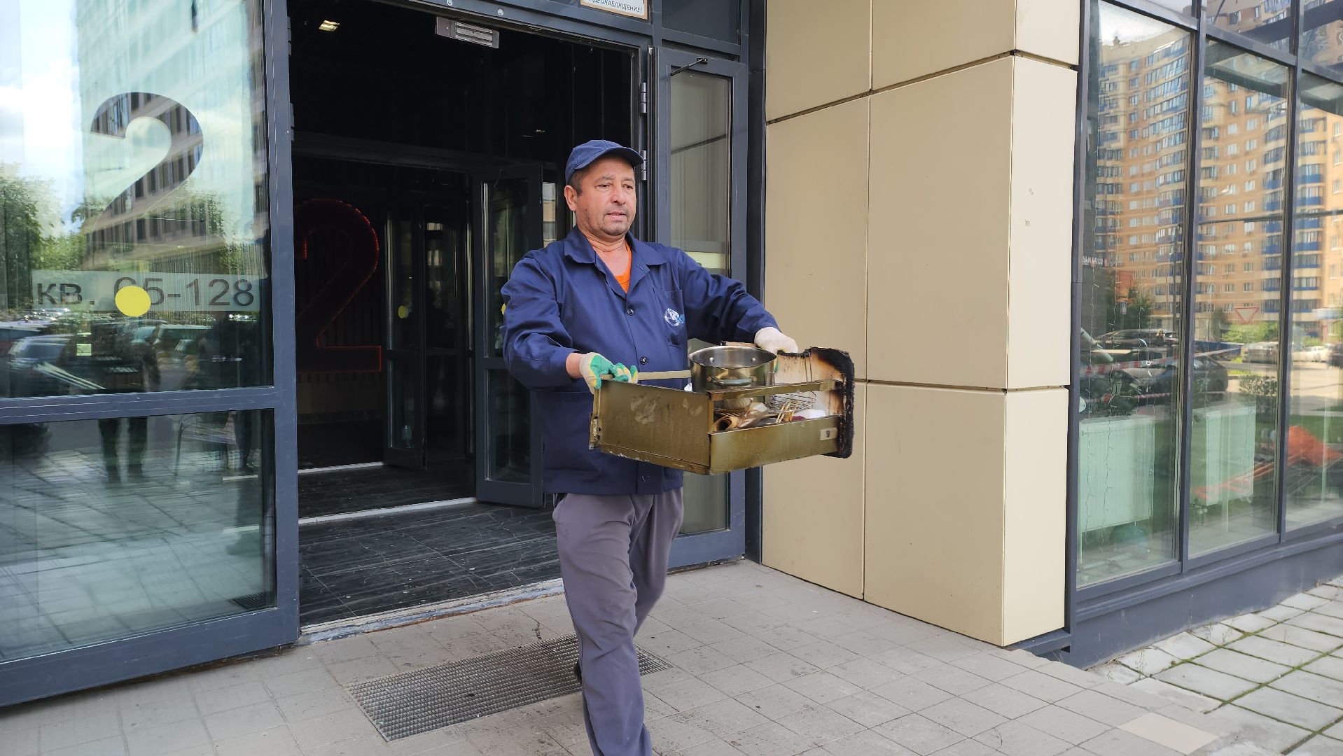 беспилотник, чп, красногорск, пожар,