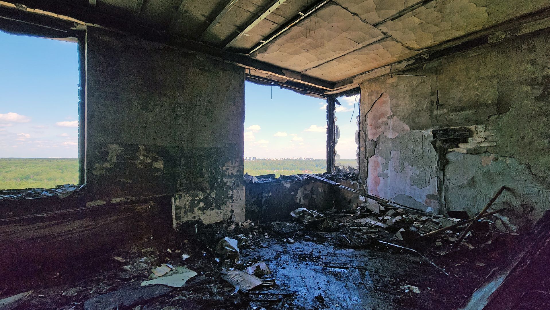 беспилотник, чп, красногорск, пожар,