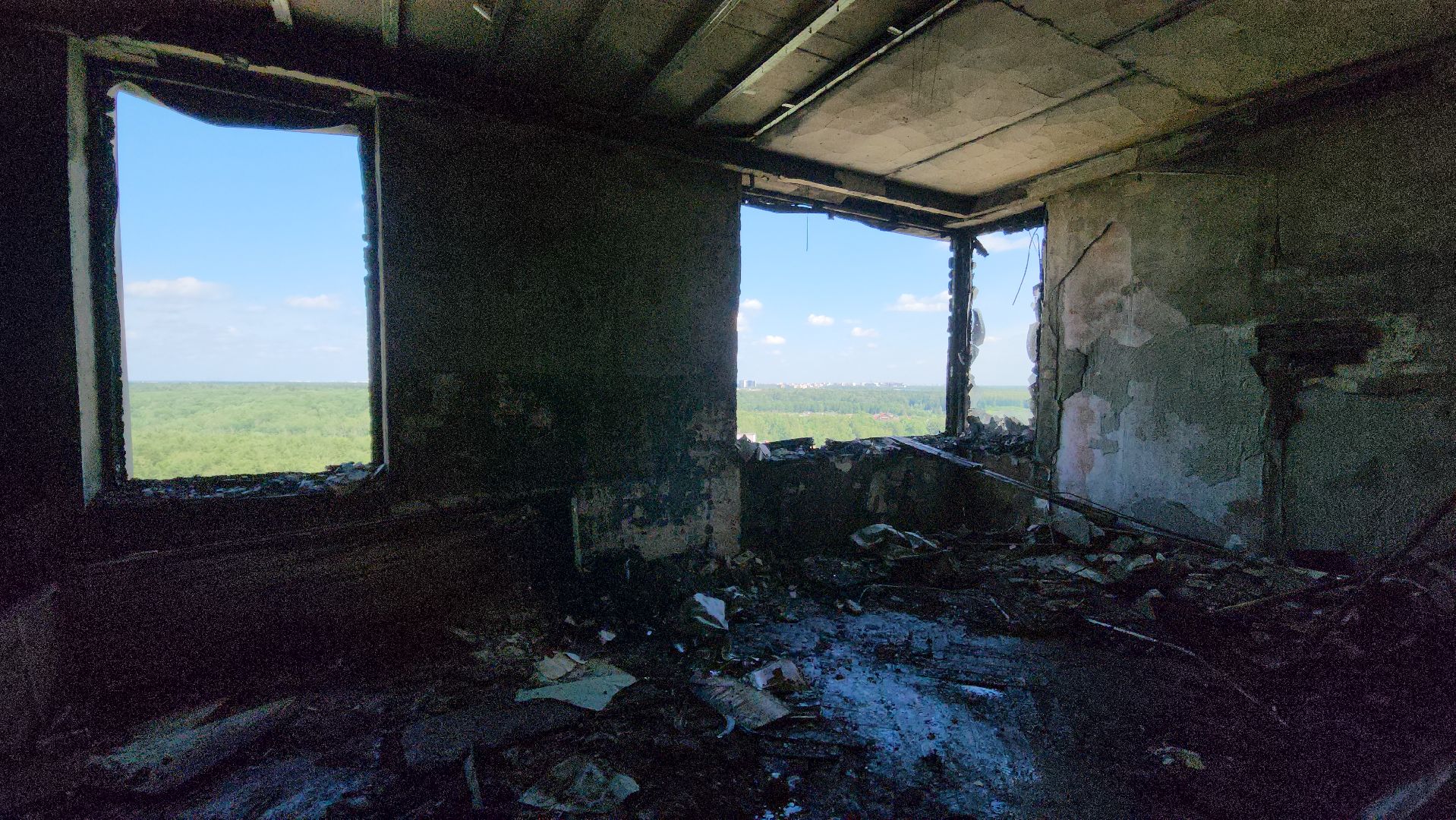 беспилотник, чп, красногорск, пожар,