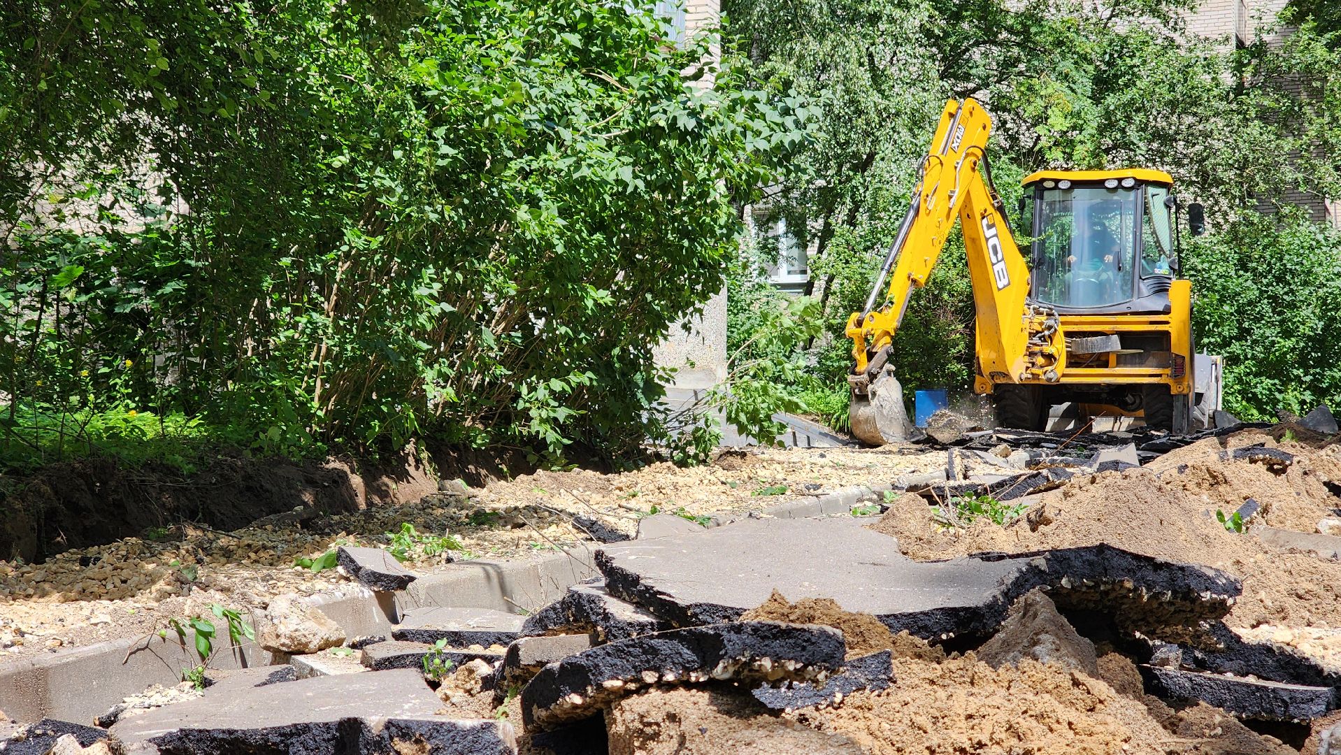 комплексное благоустройство двора, лесной бульвар протвино, комфортный город,
