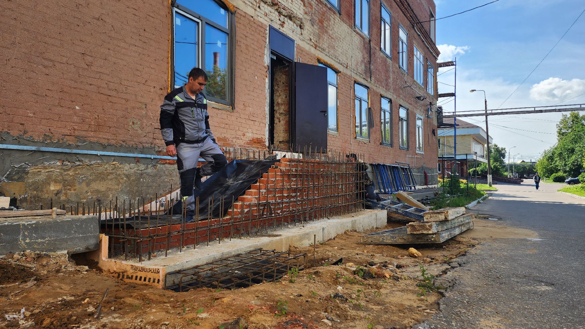 медицина, строители, строительство, подмосковье, больница, поликлиника, ремонт, капремонт,