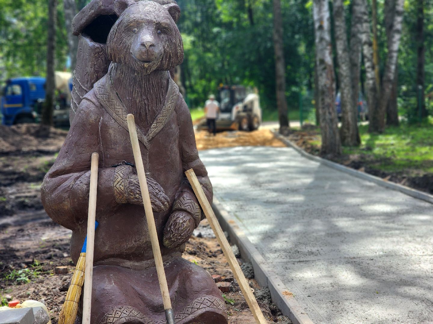 дубна, центр дружба, благоустройство,