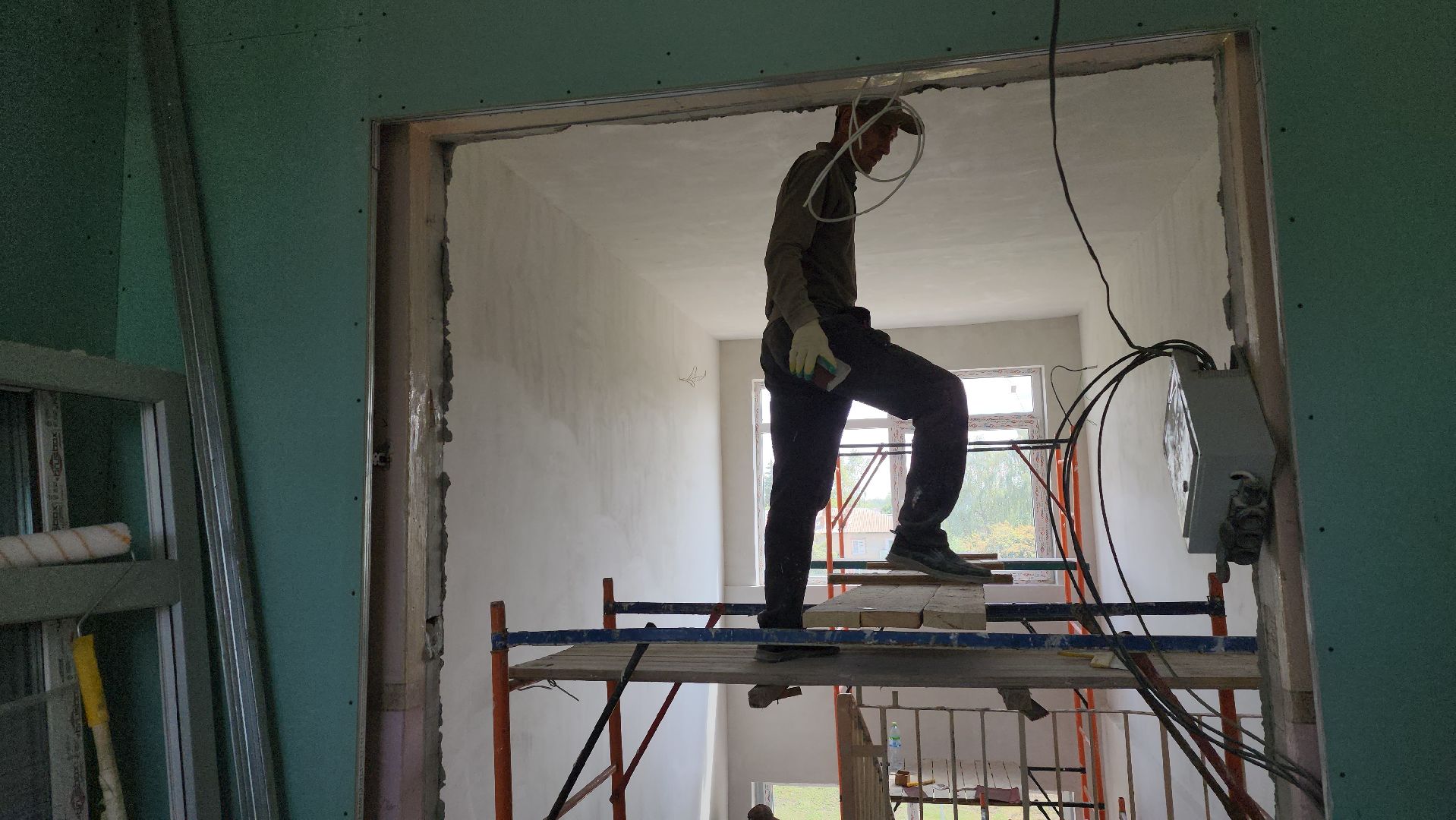 луховицы, капитальный ремонт, капитальный ремонт школы, фруктовская школа,