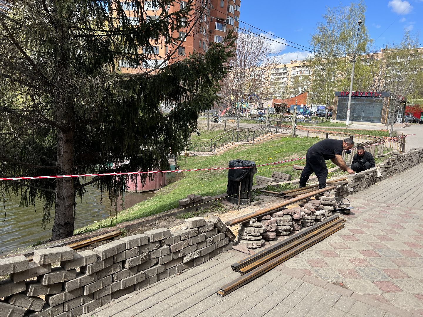 Химки, Барашкинский пруд, благоустройство, ремонт