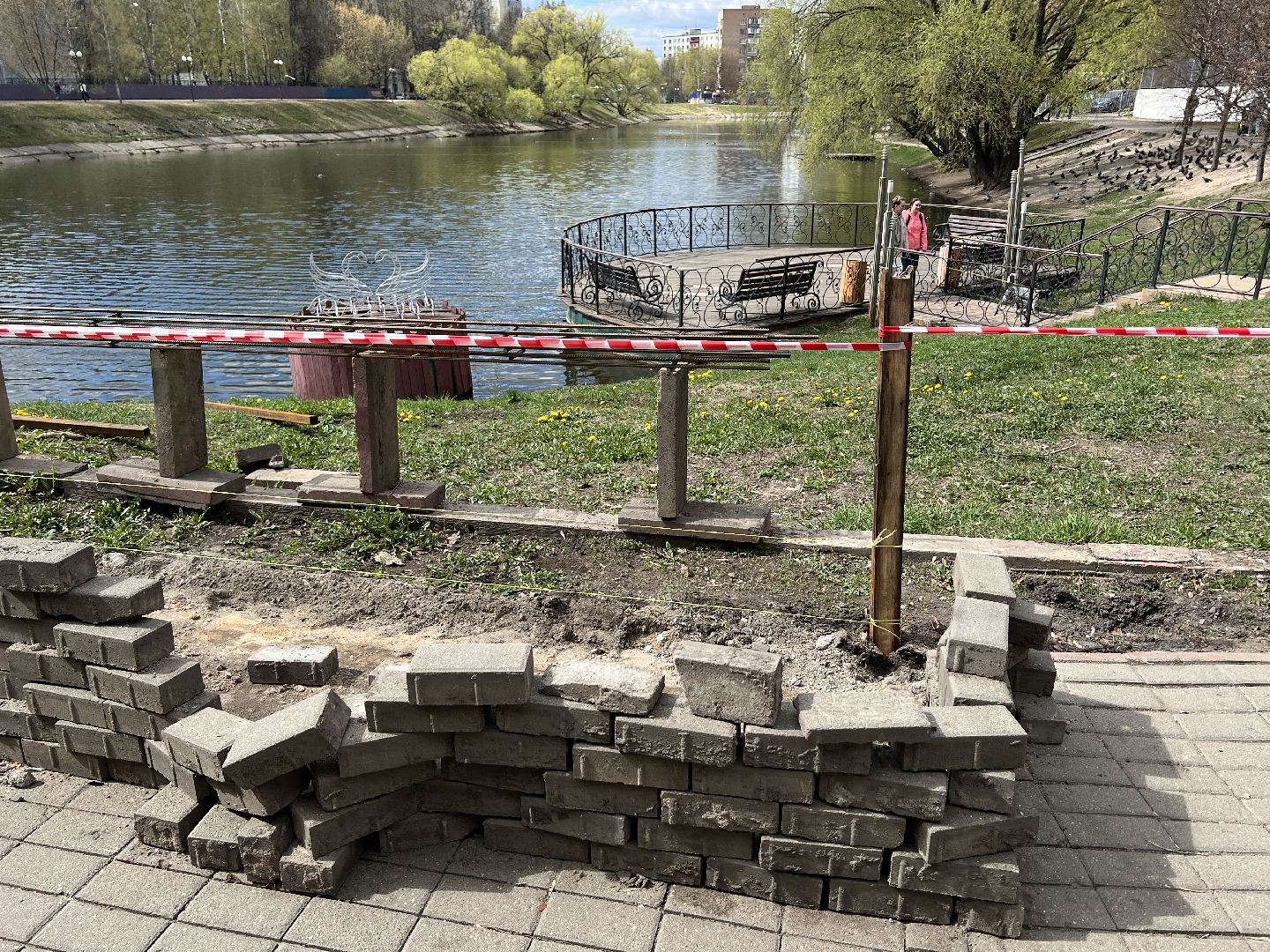 Химки, Барашкинский пруд, благоустройство, ремонт