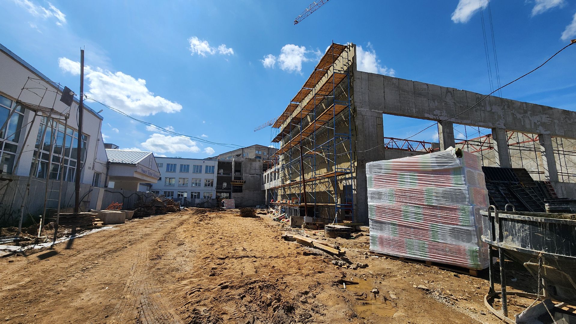 солнечногорск, гимназия 6, строительство, новый корпус,