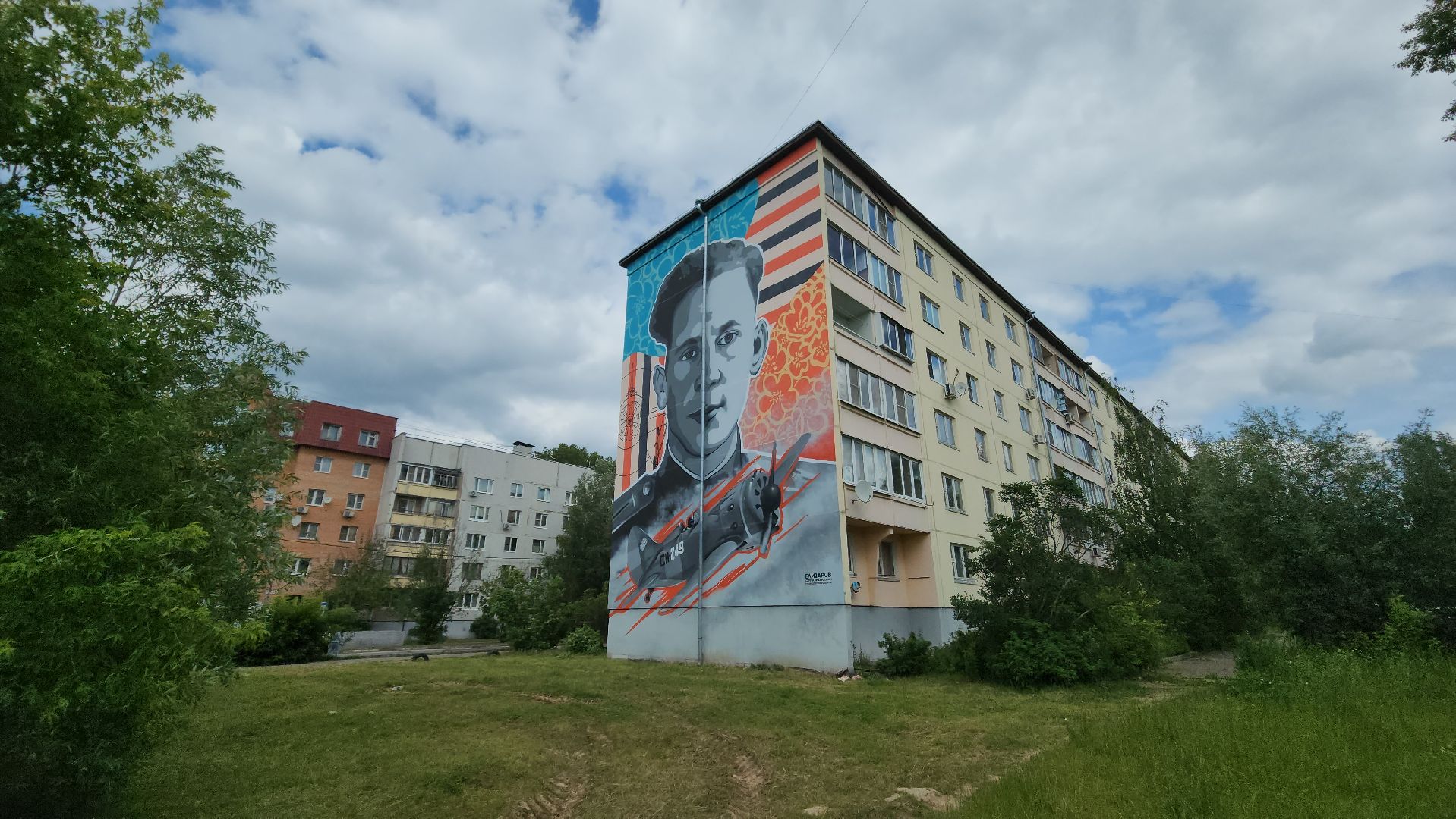 мурал, красногорск, опалиха, елизаров, граффити,