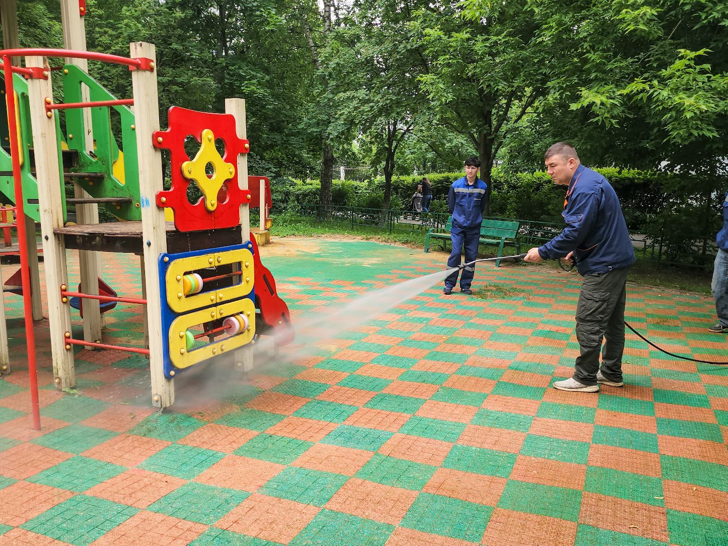 Подольск, благоустройство, детские площадки, коммунальная служба,