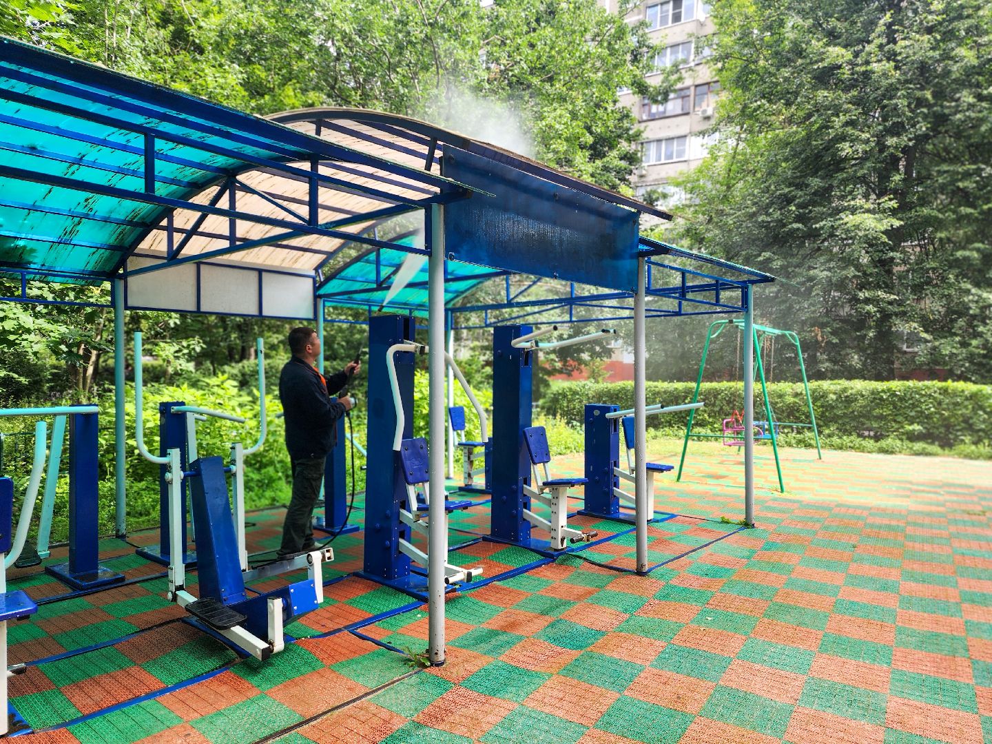 Подольск, благоустройство, детские площадки, коммунальная служба,