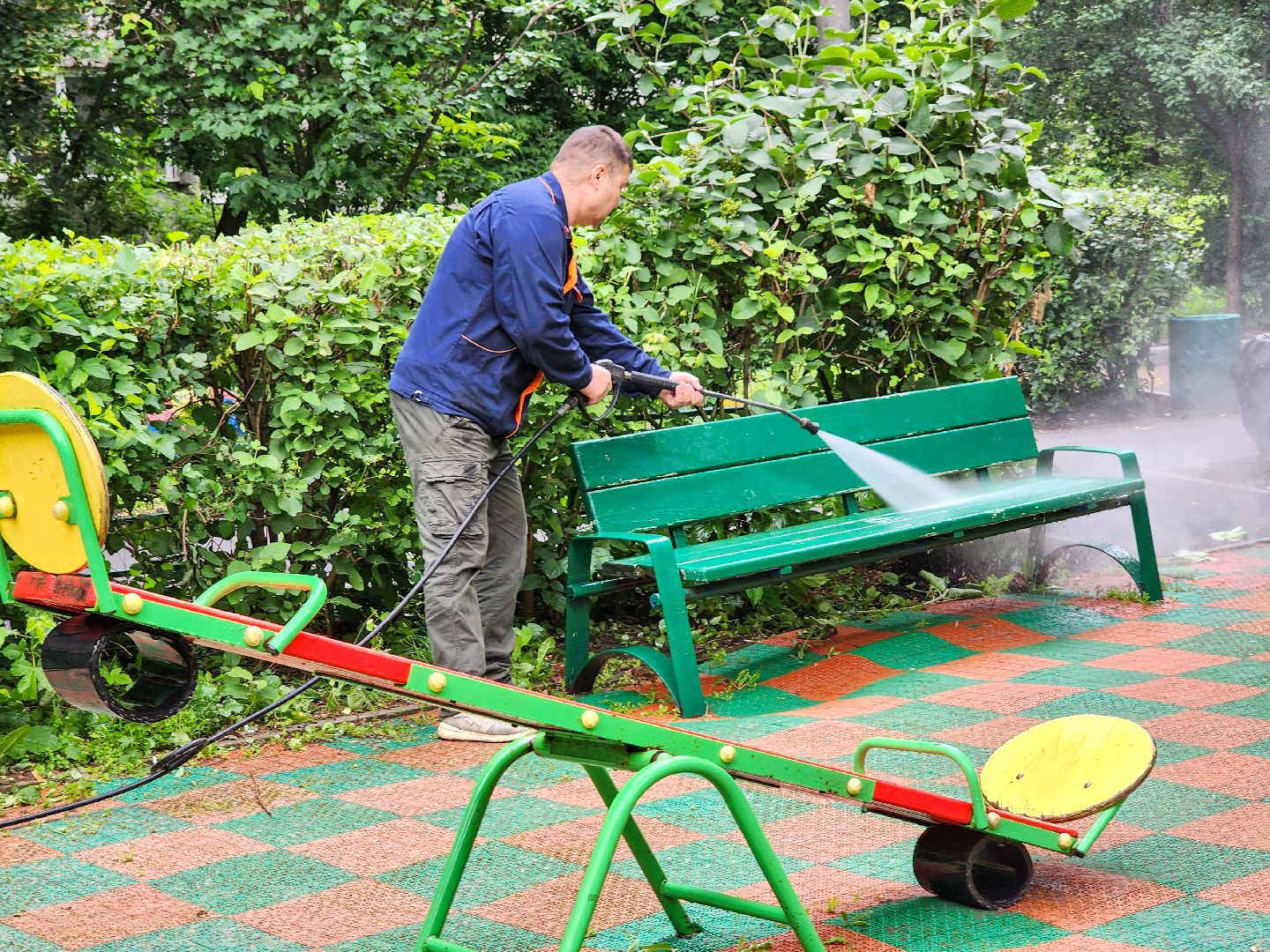 Подольск, благоустройство, детские площадки, коммунальная служба,