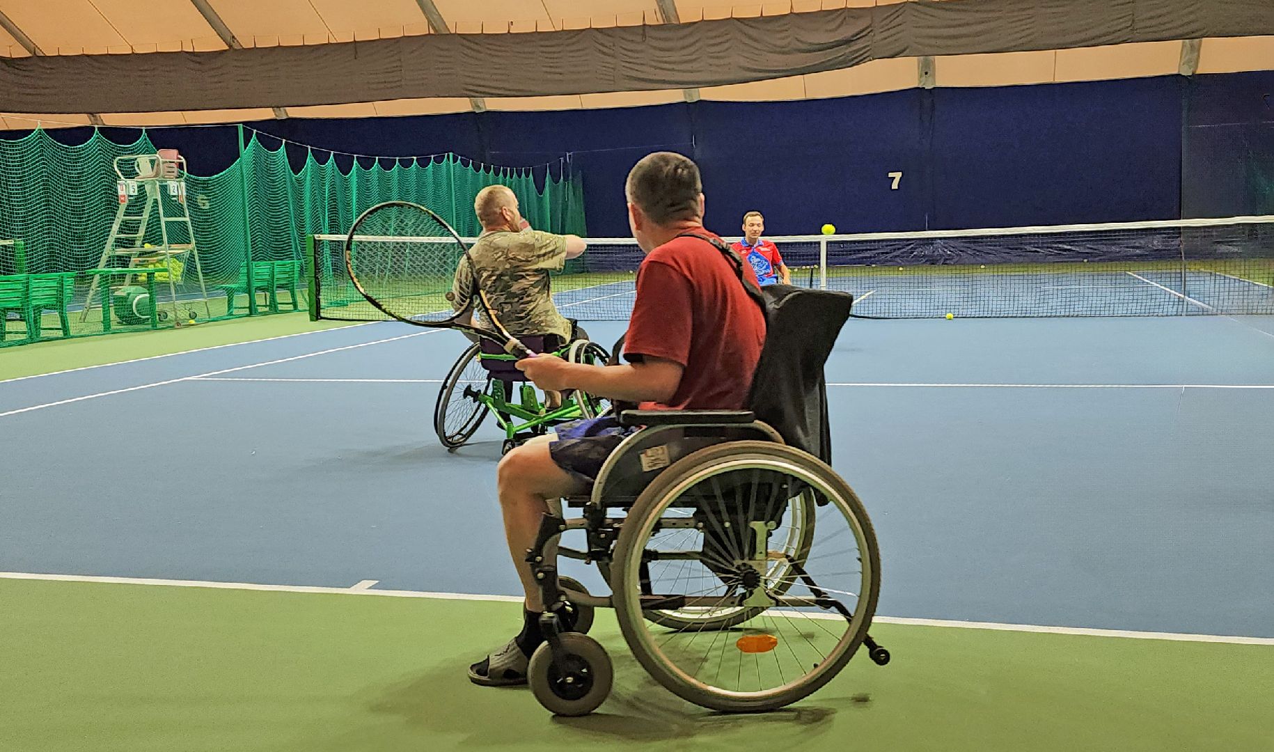 сво, реабилитация, большой теннис,