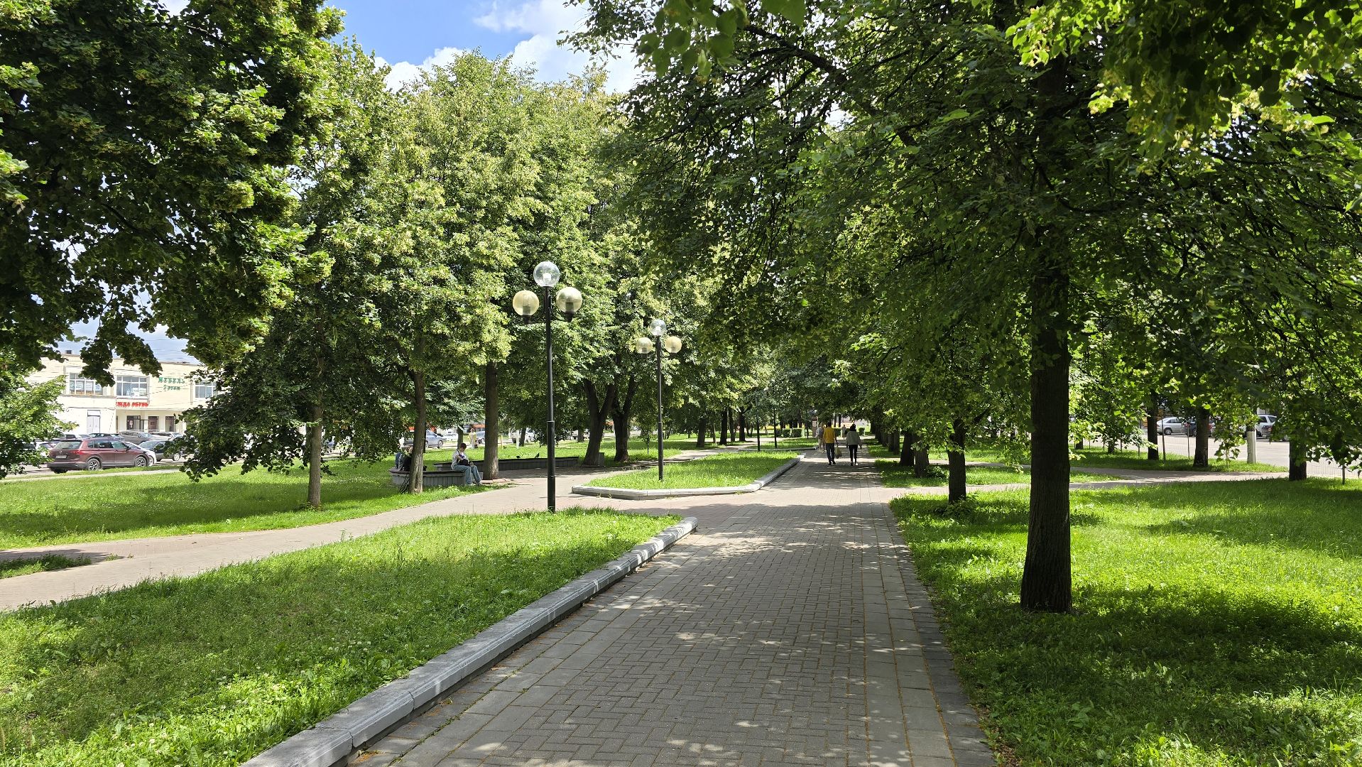 Коломна, благоустройство, зона отдыха,сквер,