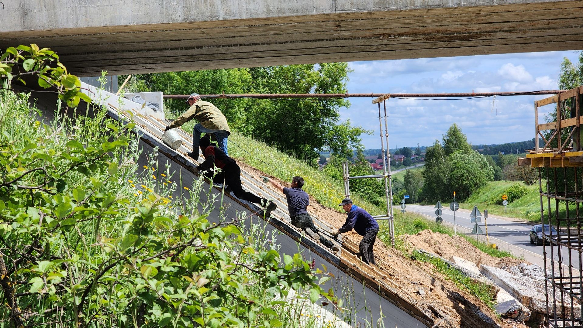 волоколамск, ремонт путепровода,