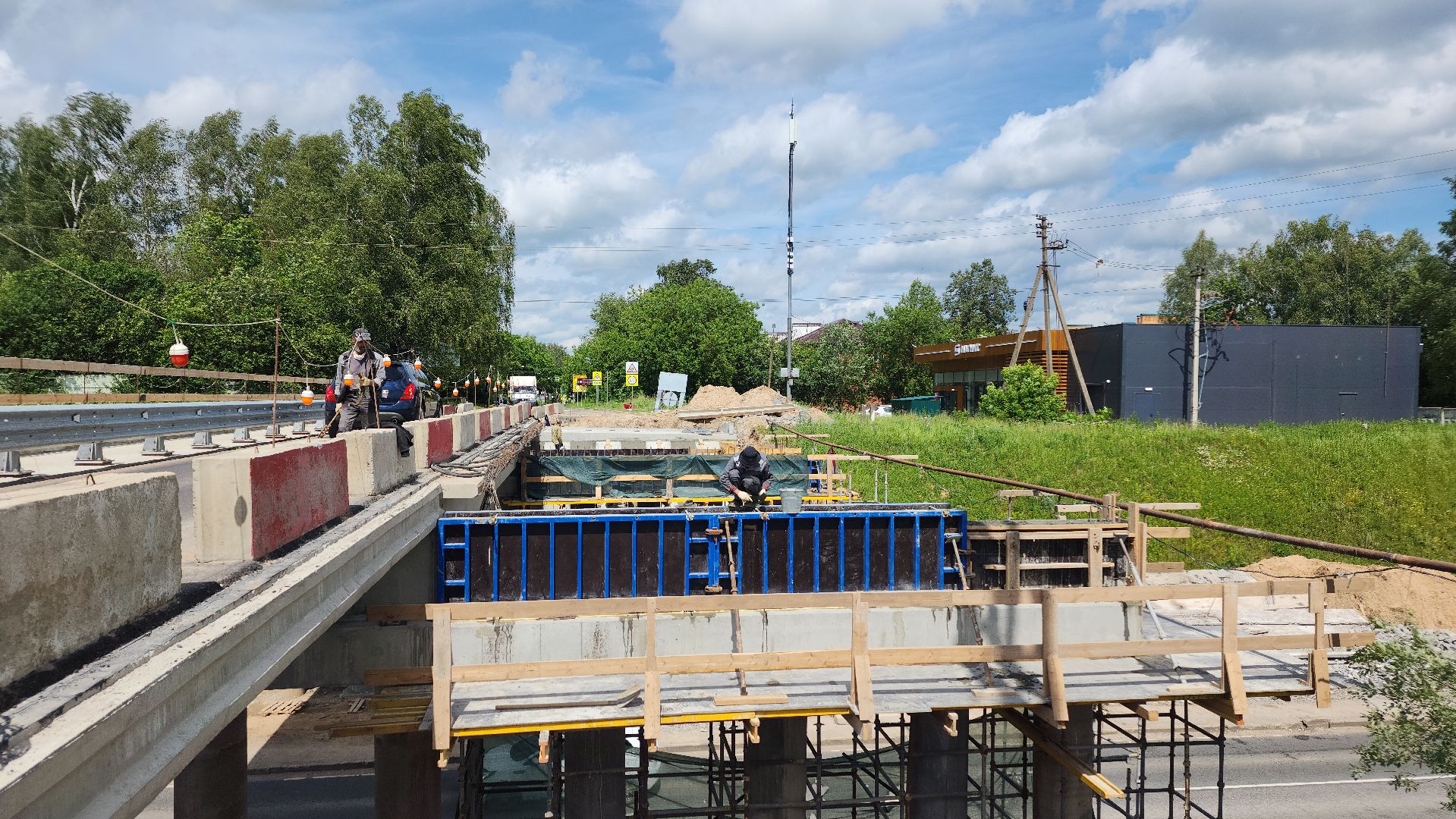 волоколамск, ремонт путепровода,