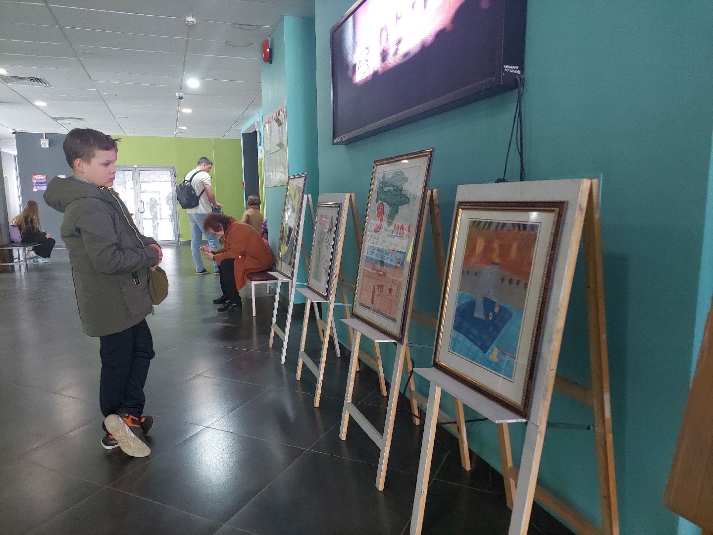 выставка, школьники, культура