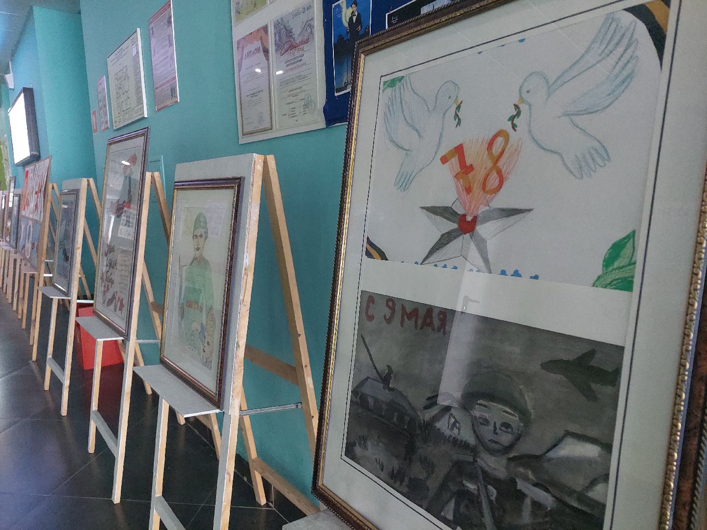 выставка, школьники, культура