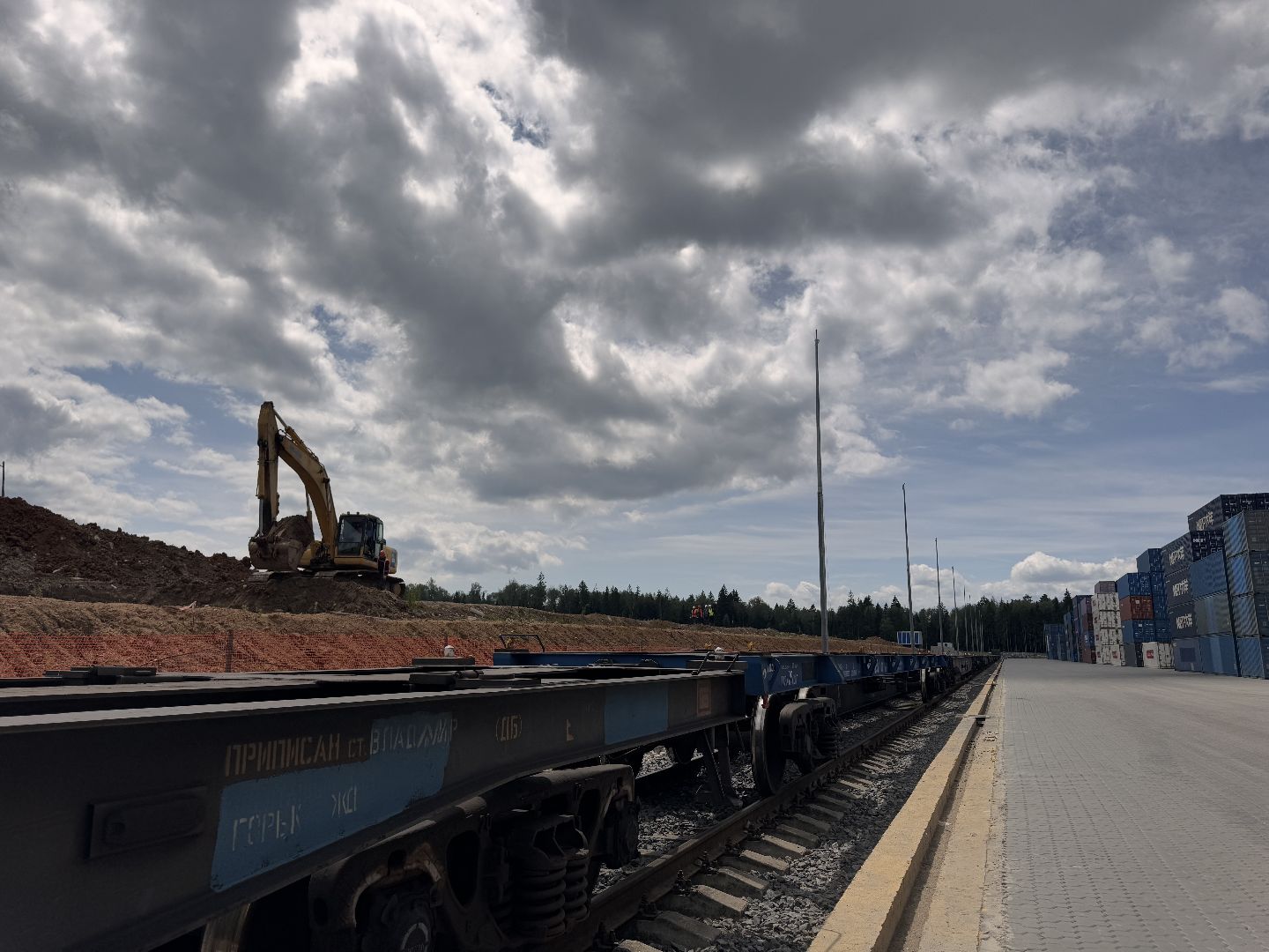 сухой порт в селятино, ТЛЦ Селятино, Логистический хаб,