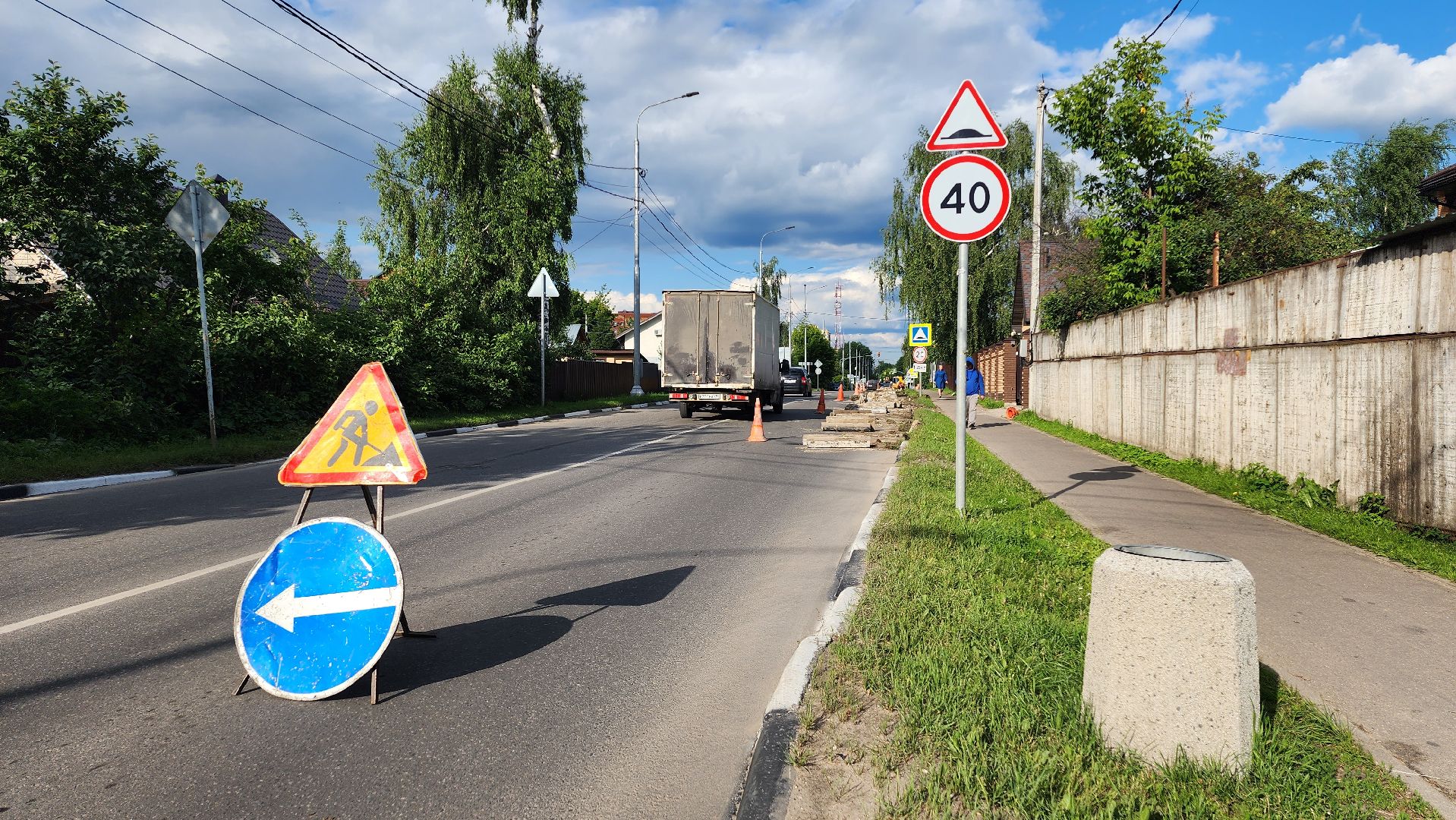 домодедово, подмосковье , ремонт, ремонт дорог, капремонт, бордюр ,