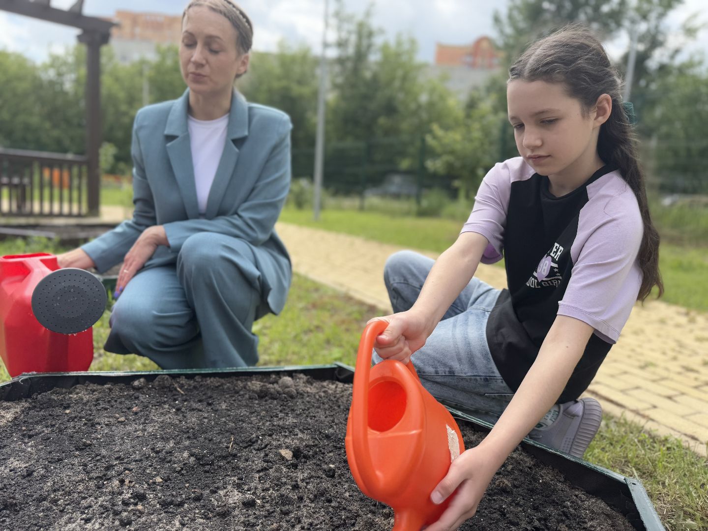 Гимназия 1 им Героя Российской Федерации А.В. Баландина, Балашиха, аптекарский огород,