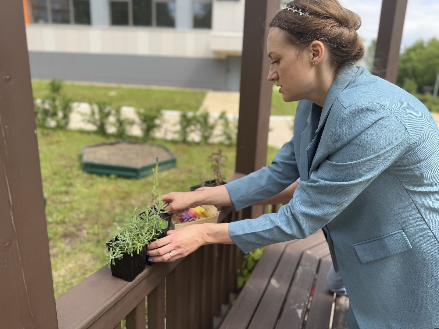 Гимназия 1 им Героя Российской Федерации А.В. Баландина, Балашиха, аптекарский огород,