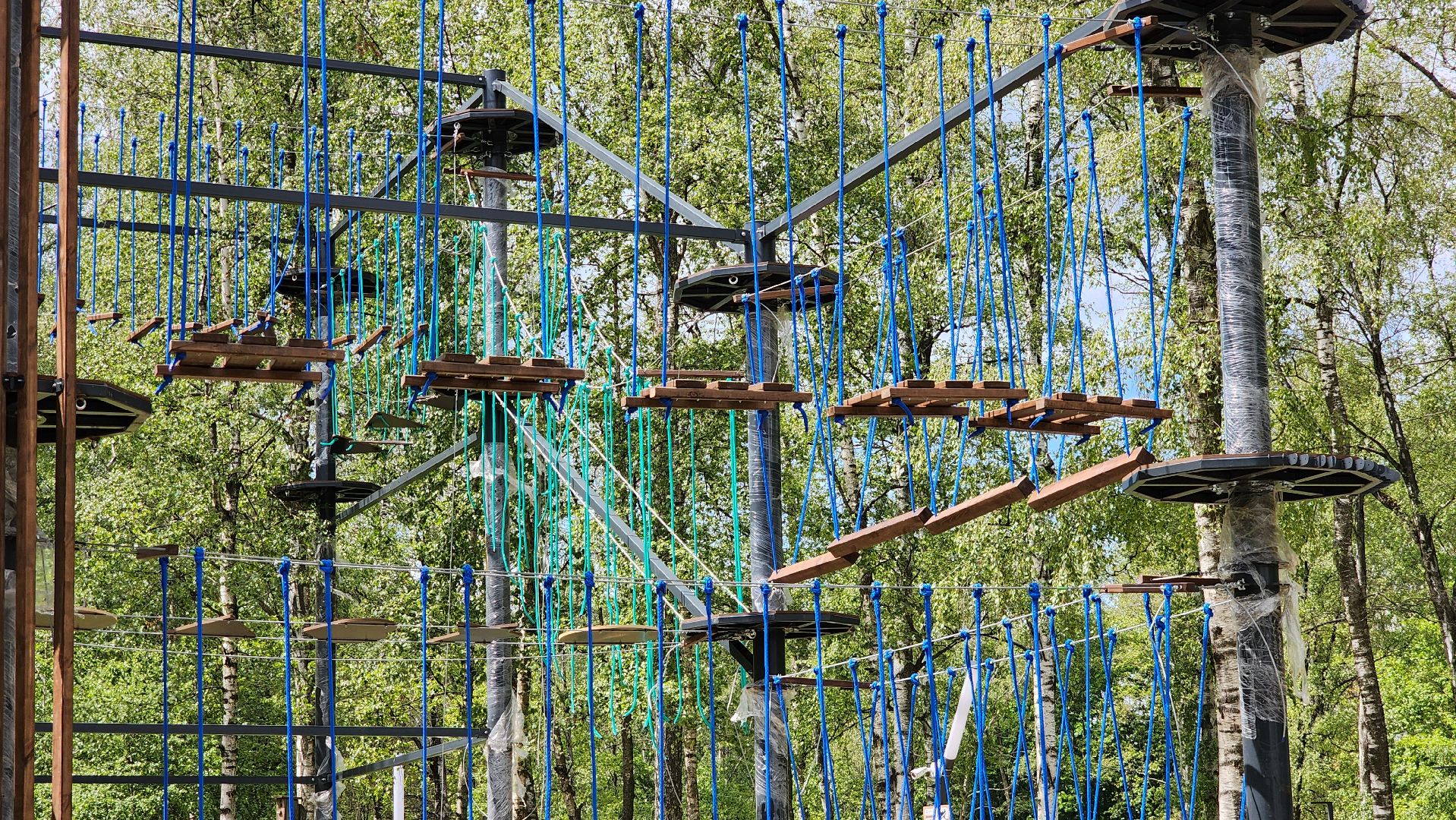 веревочный парк, Панда-парк, Лобня,