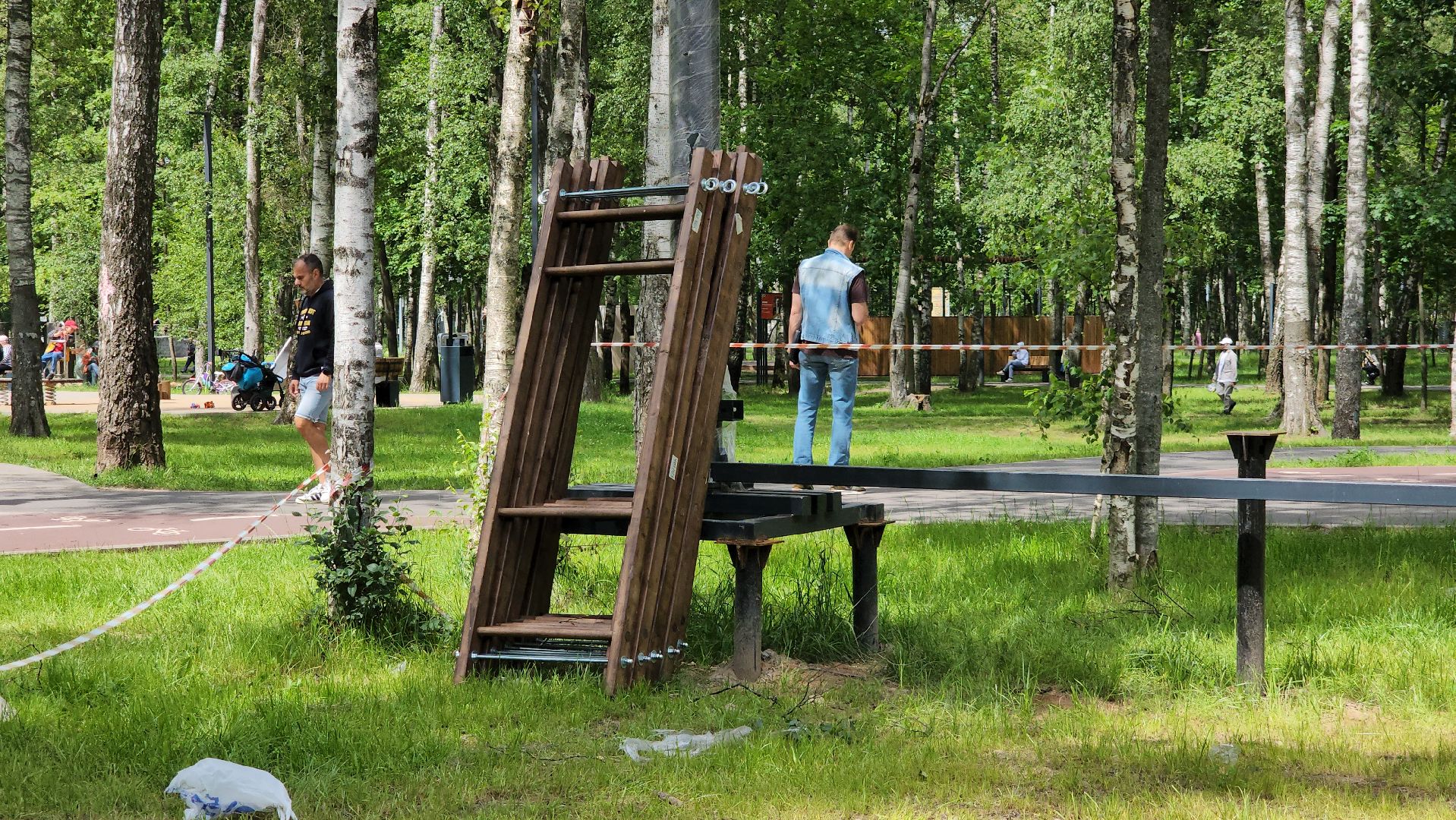 веревочный парк, Панда-парк, Лобня,