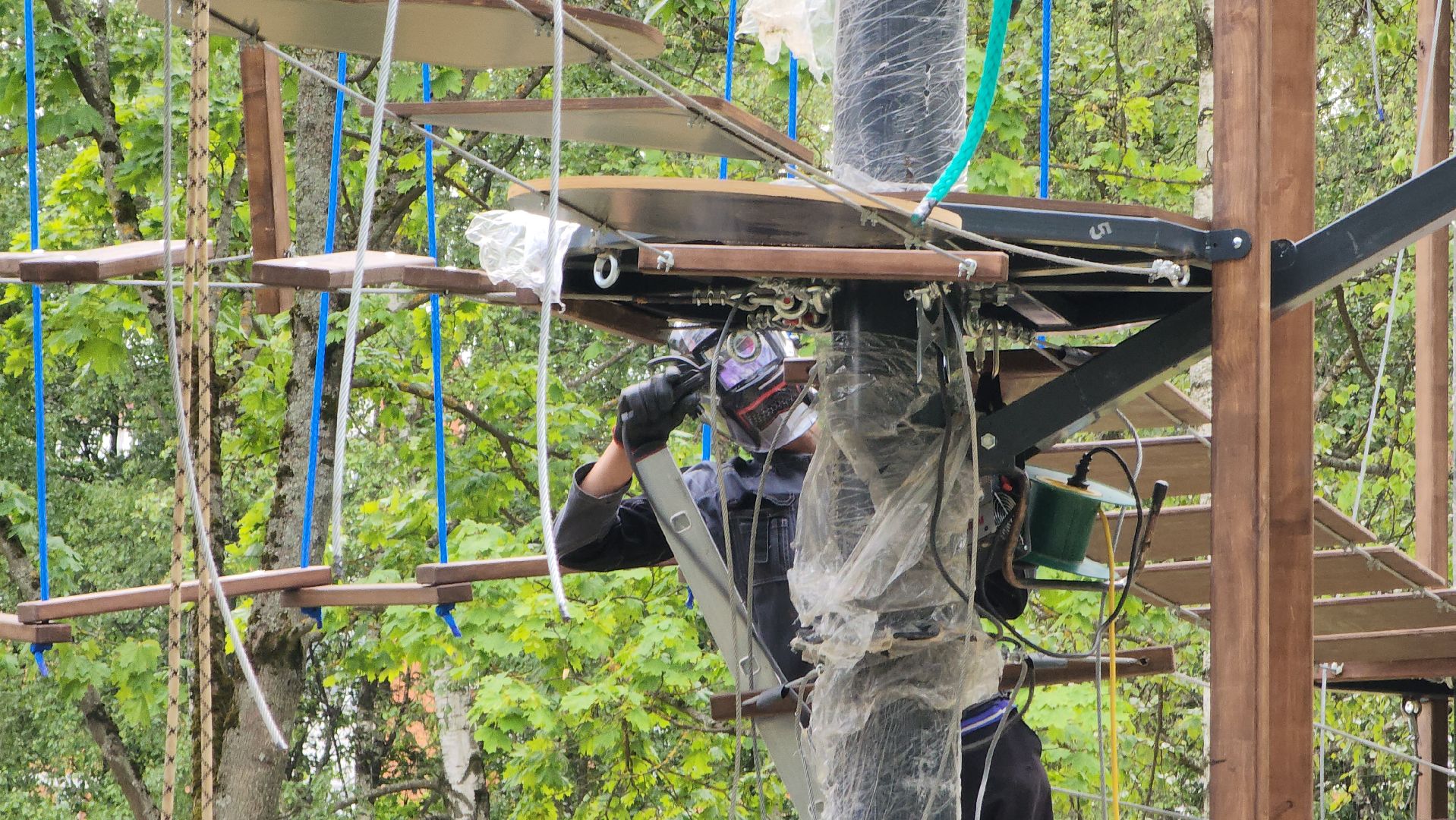веревочный парк, Панда-парк, Лобня,