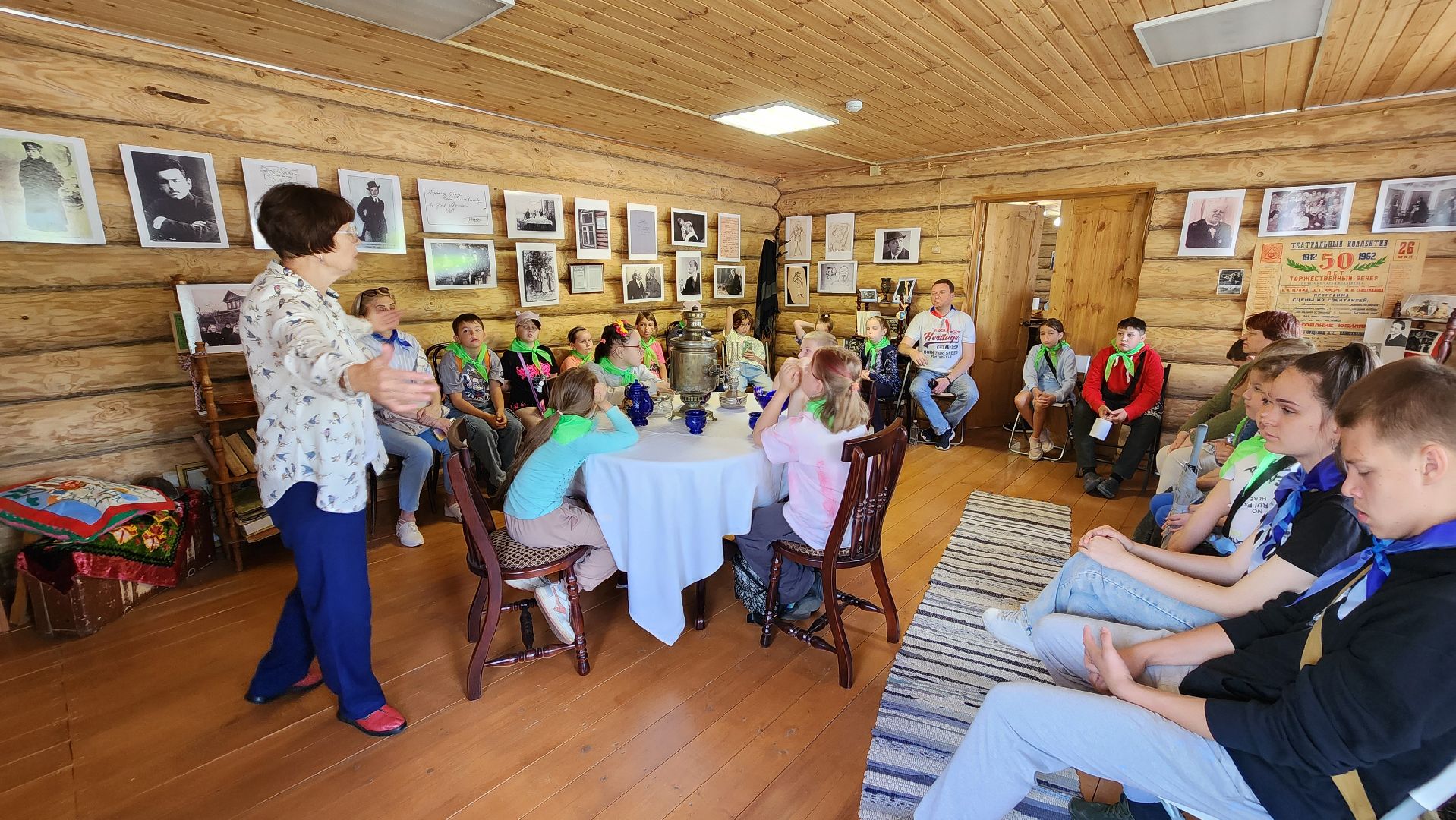 кашира, школа, дети, лагерь, борис щукин, экскурсия,