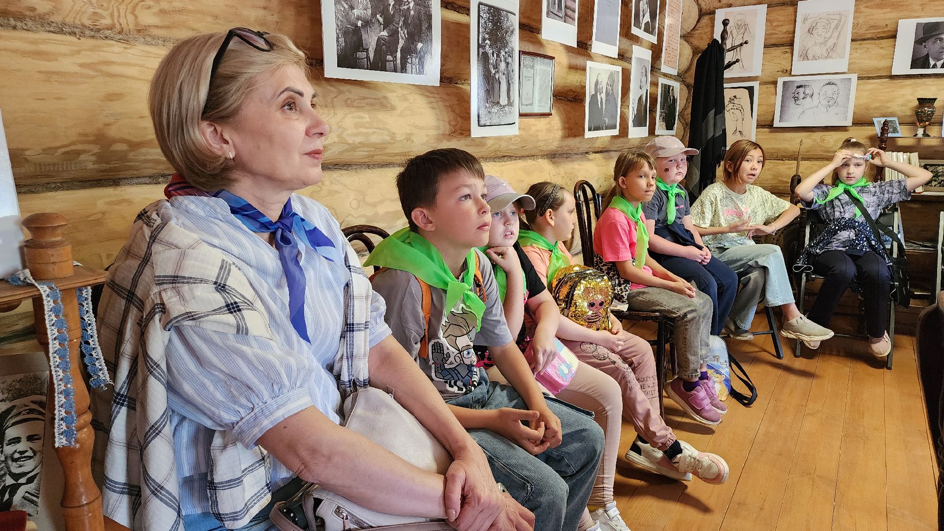 кашира, школа, дети, лагерь, борис щукин, экскурсия,