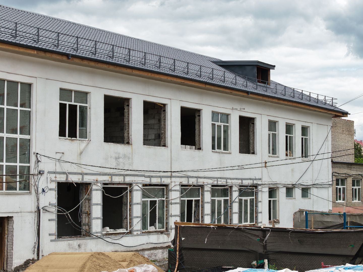 видео с коптера, школа 2 в шатуре, образование в шатуре,