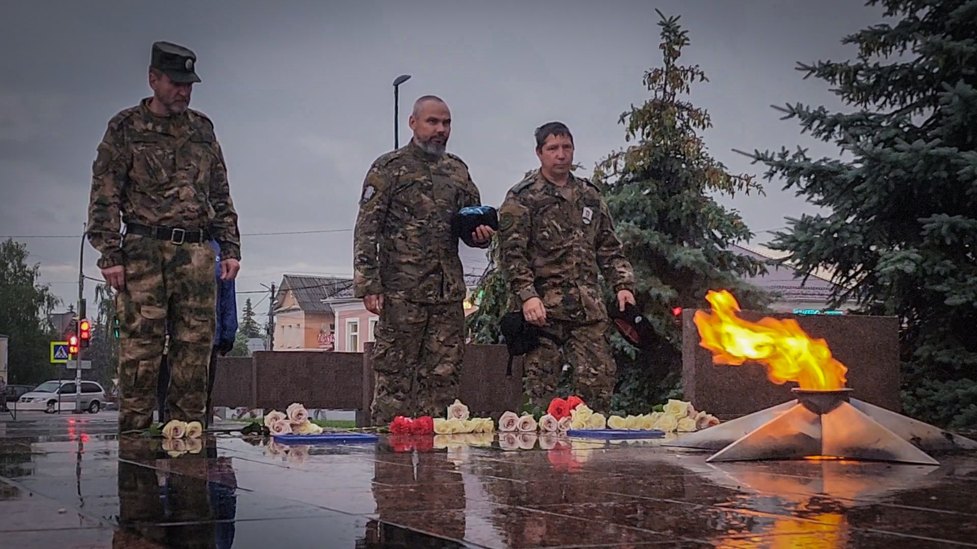 бронницы, памятная акция на площади имени Тимофеева , молодая гвардия бронницы, ассоциация ветеранов сво,