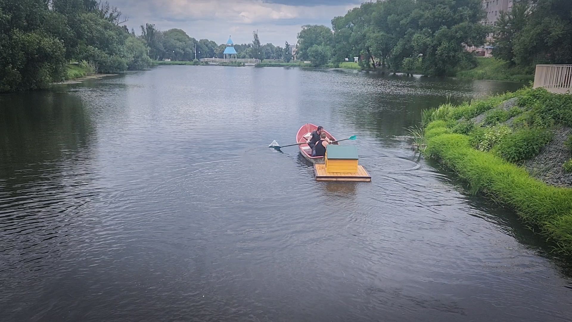 бронницы, плавучие домики для птиц, утиные домики в бронницах,