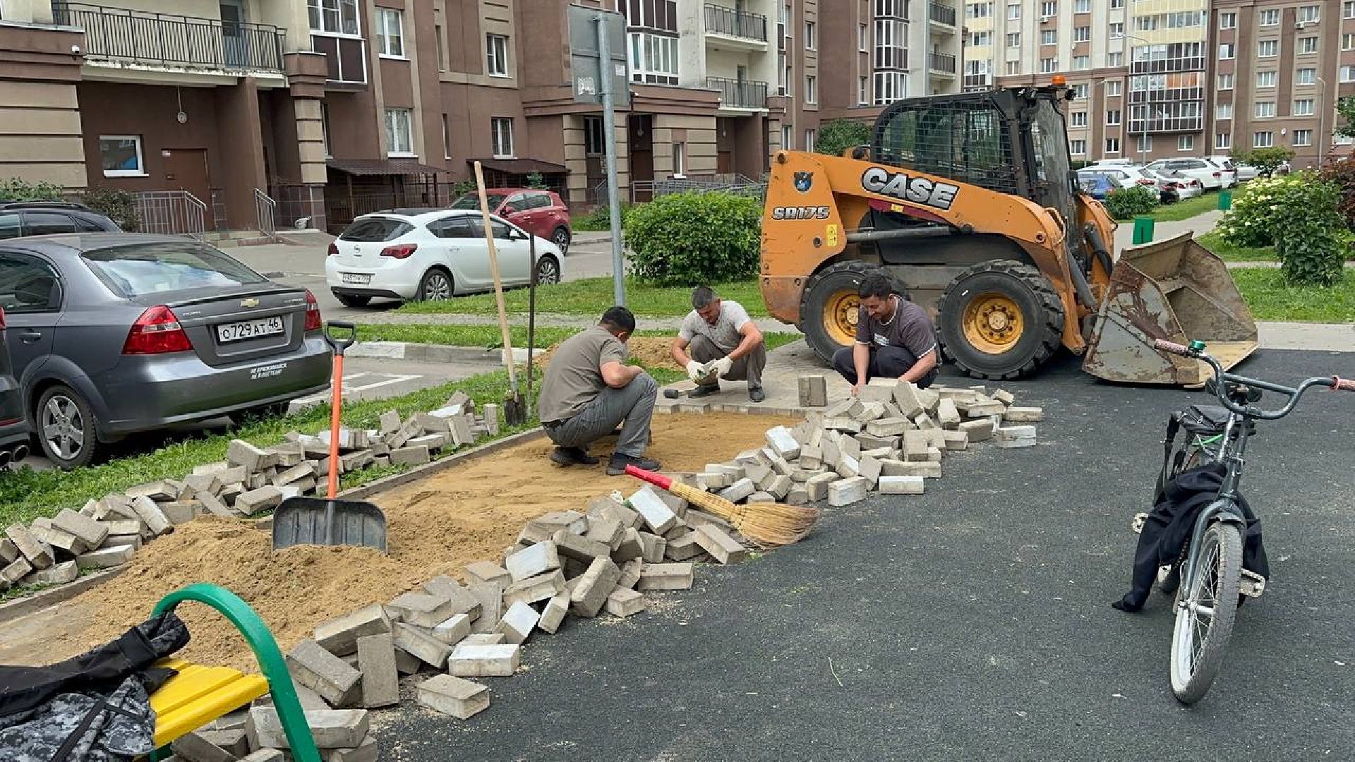 благоустойство, домодедово,