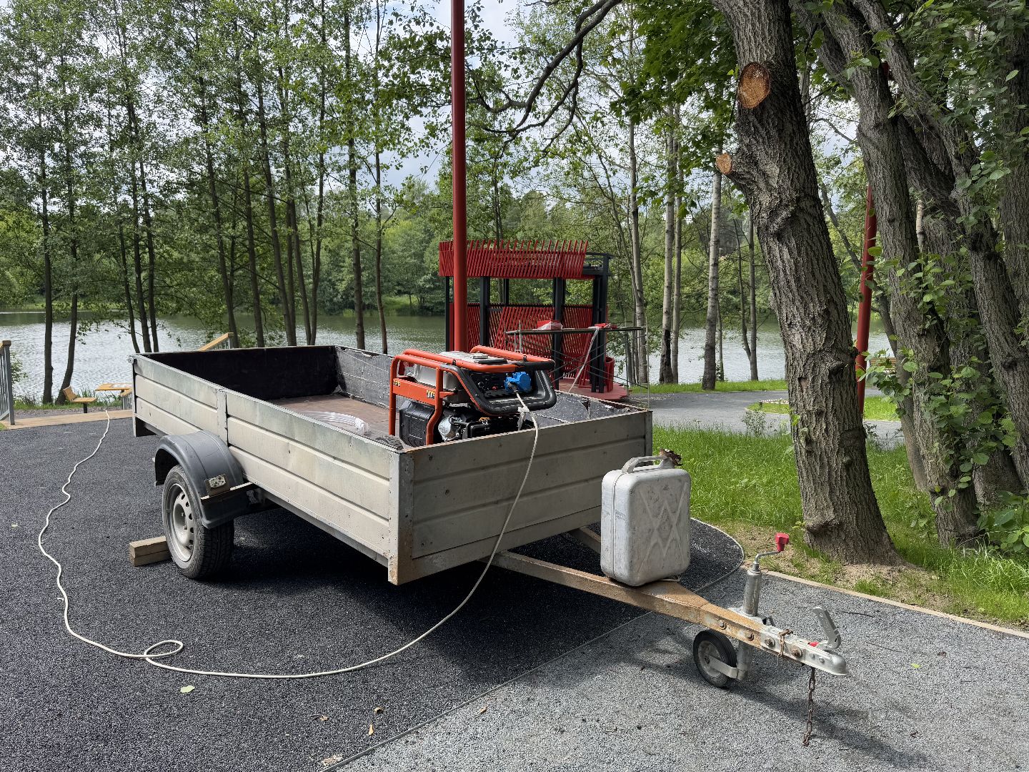 балашиха, кучинский лесопарк, благоустройство, первый этап,