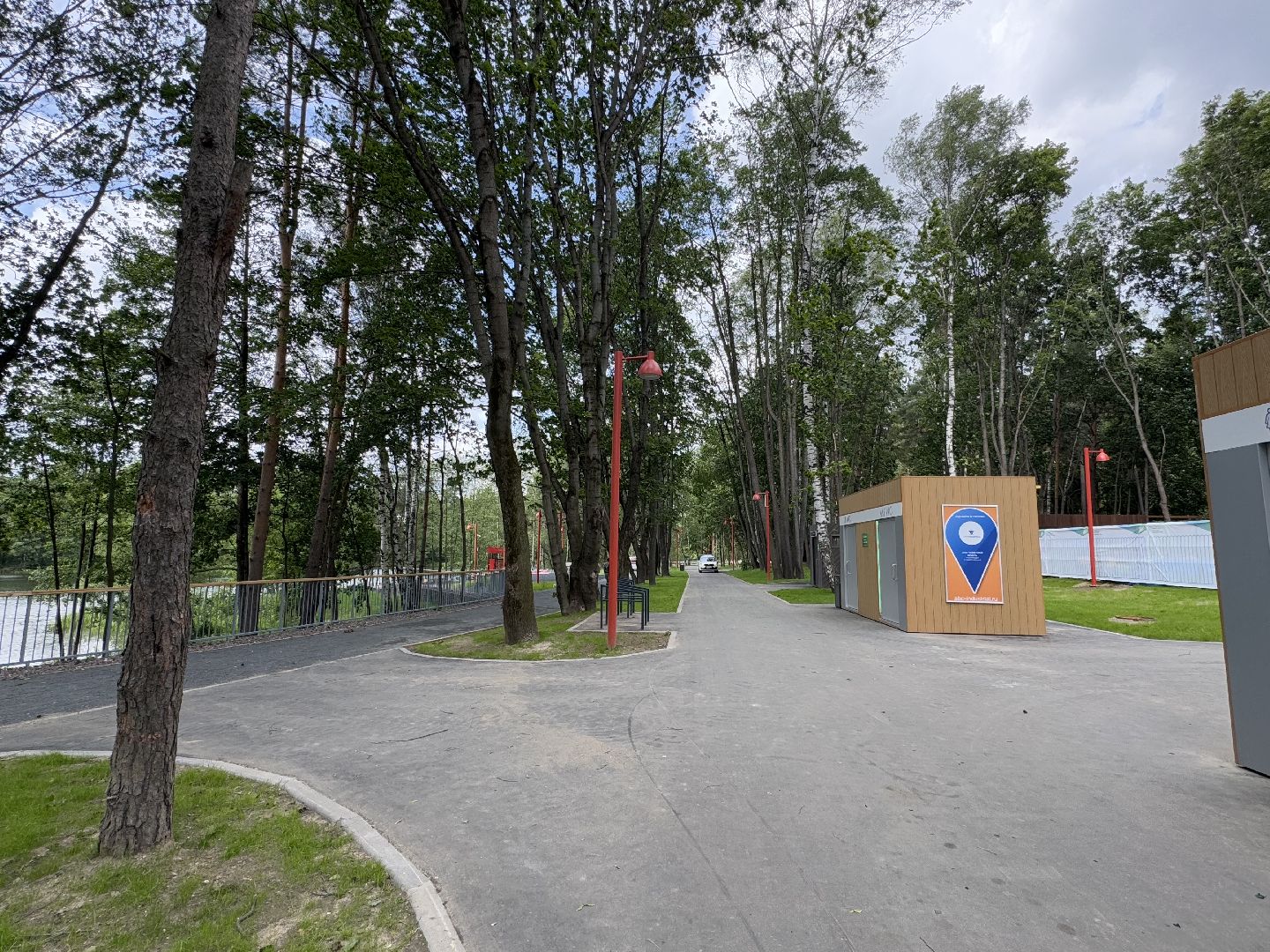 балашиха, кучинский лесопарк, благоустройство, первый этап,