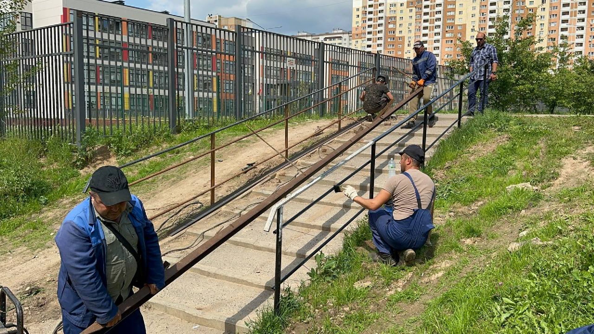 благоустройство, домодедово,