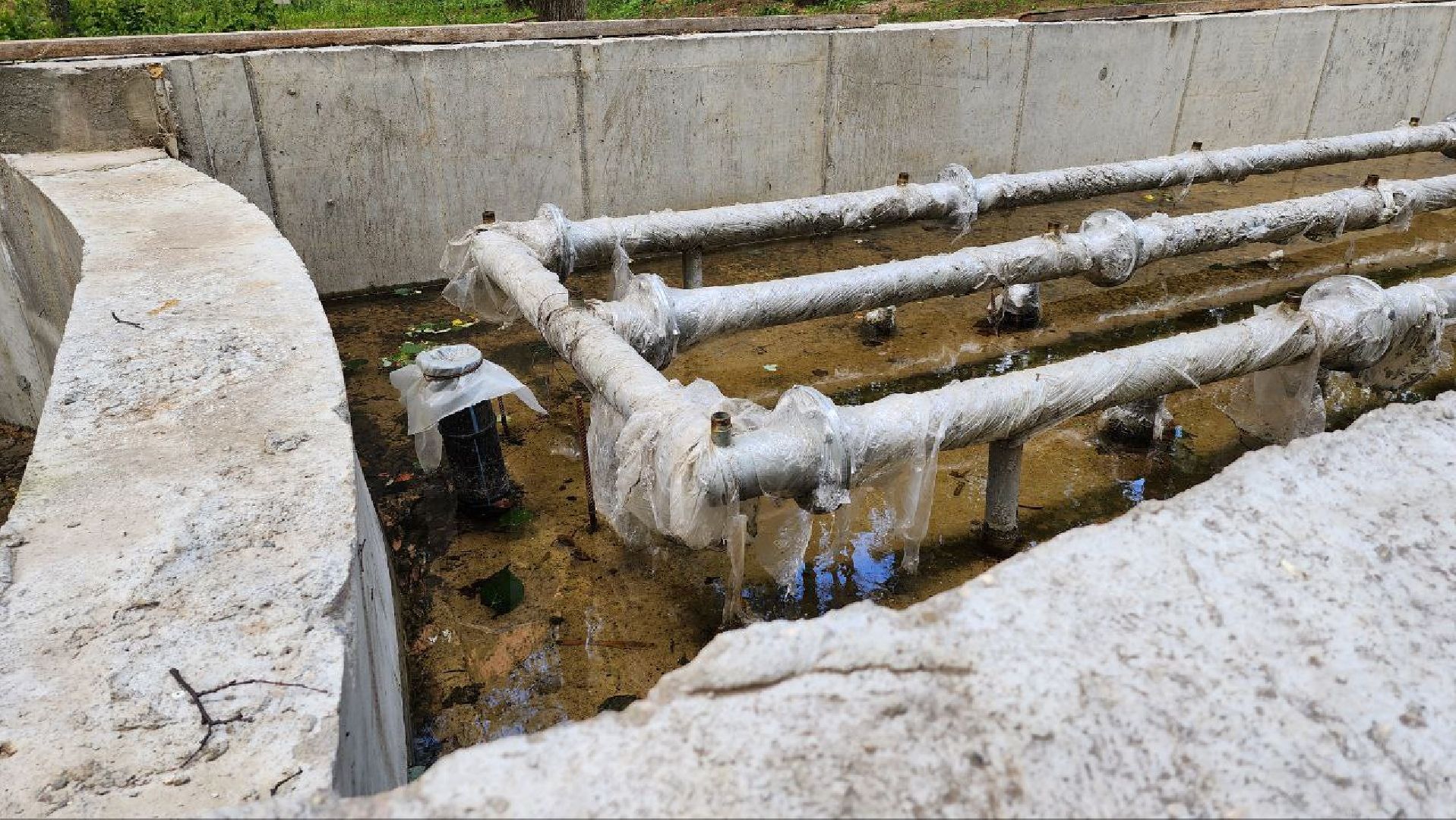 Дмитров, Парк Березовая роща, Фонтанный комплекс, Минблаго,