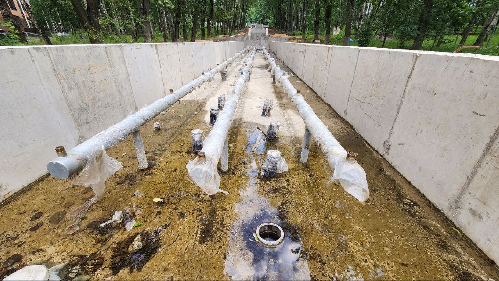 Дмитров, Парк Березовая роща, Фонтанный комплекс, Минблаго,