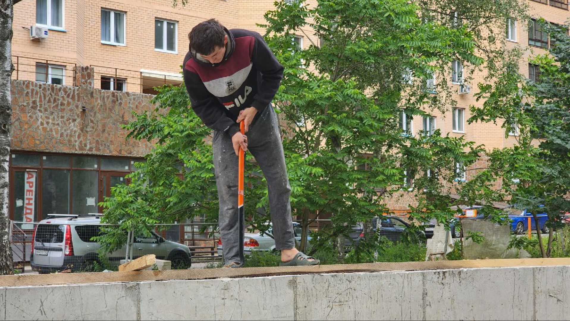 Дмитров, Парк Березовая роща, Фонтанный комплекс, Минблаго,