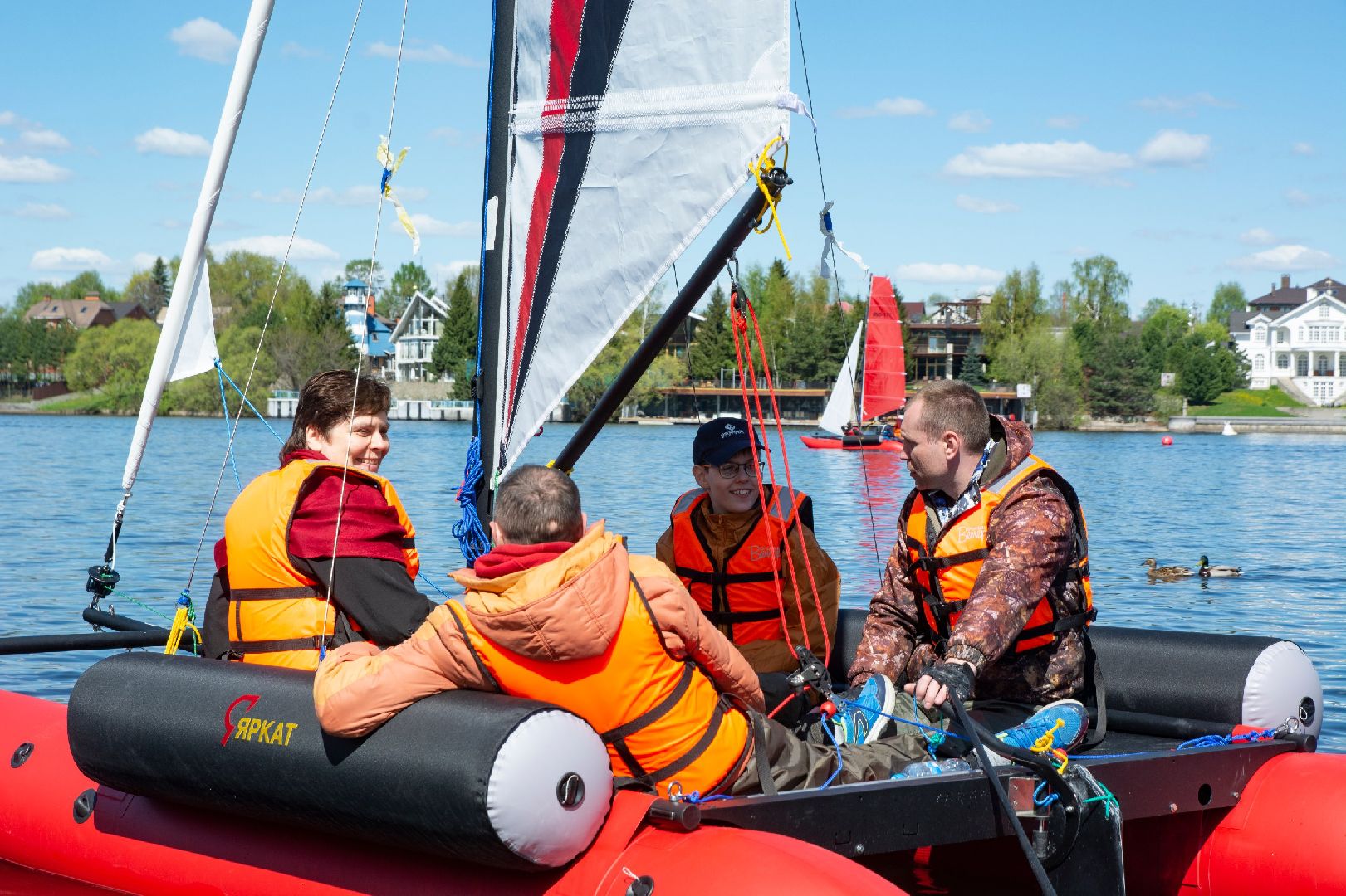 Ступино, регата, ардип, инклюзивные паруса