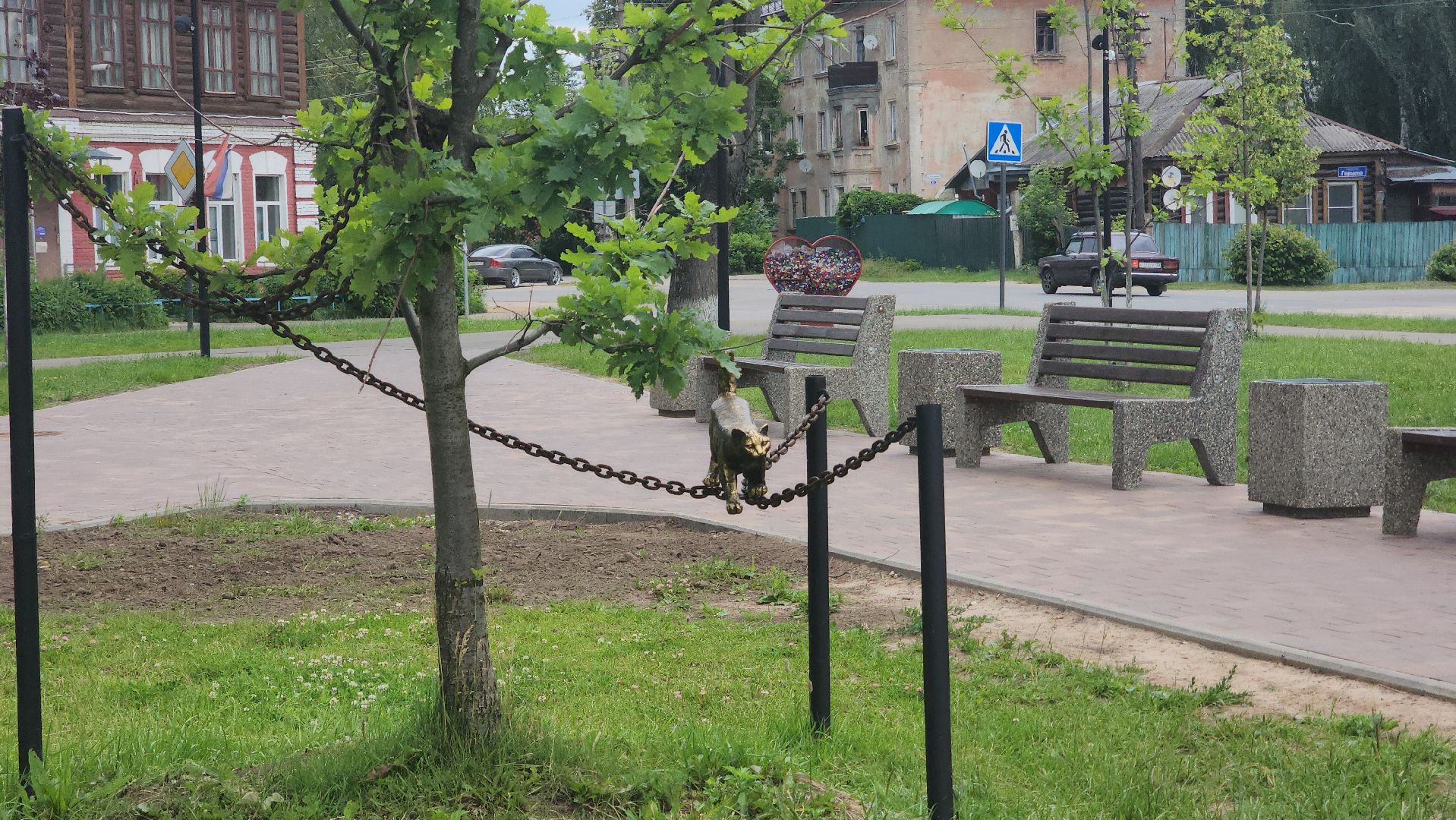 павловский посад, сквер, благоустройство ,