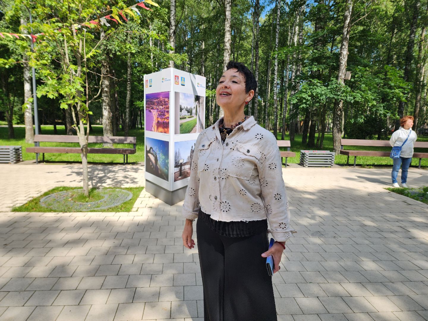 солнечногорск, мода, лето, парк, пенсионеры,