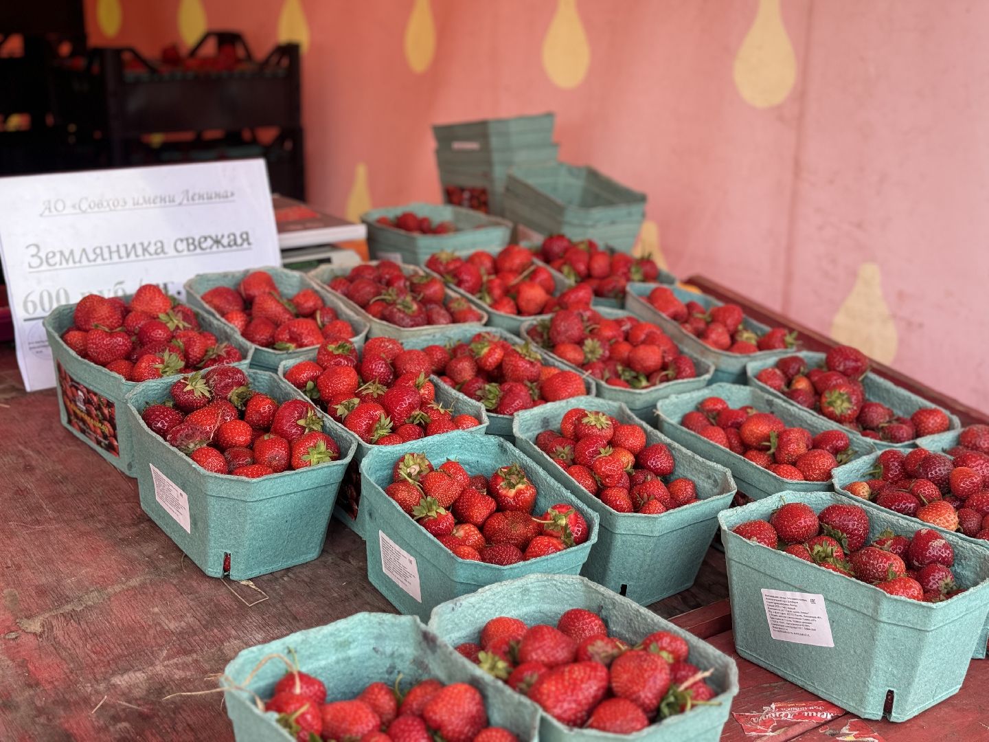 клубника, совхоз имени ленина , киоск клубничка, праздник урожая, ленинский городской округ,